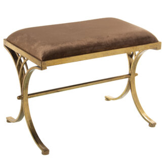 Foot-of-bed Bench Alexandra House Living Γκρι Ξύλο 120 x 45 x 50 cm