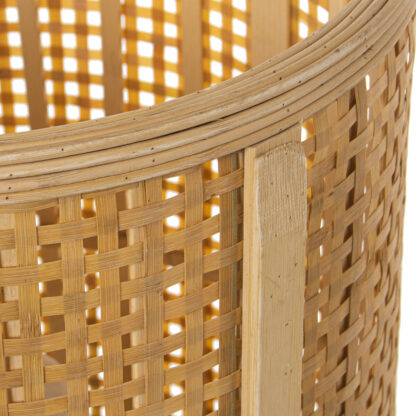 Σετ φαναριών Alexandra House Living Καφέ Bamboo 30 x 51 x 30 cm 24 x 47 x 24 cm 2 Τεμάχια