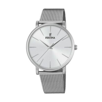 Ανδρικά Ρολόγια Festina F20475/1 Ασημί