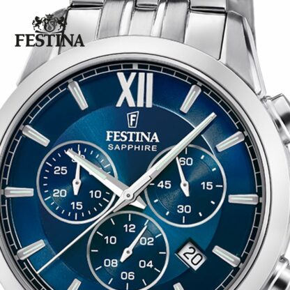 Ανδρικά Ρολόγια Festina F20040/2 Ασημί