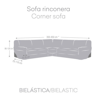 Ριχτάρι για τον Καναπέ Eysa ROC Μπλε 110 x 120 x 450 cm Γωνία