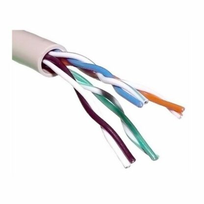 Καλώδιο RJ45 Κατηγορίας 6 UTP Άκαμπτο NANOCABLE 10.20.0504 305 m Γκρι 305 m