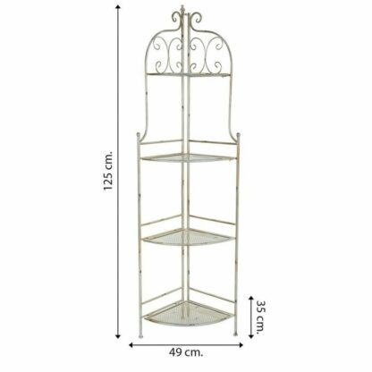 Γωνιακó Ράφι Alexandra House Living Μέταλλο Σφυρηλατημένο 35 x 125 x 49 cm