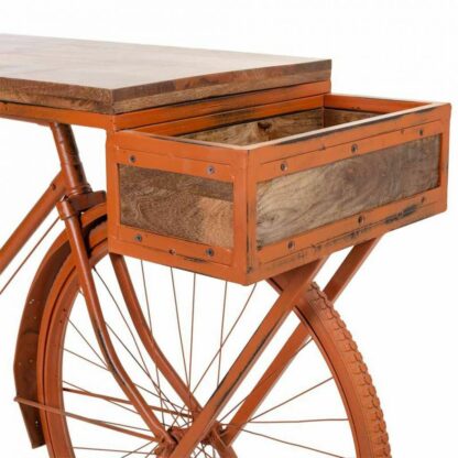 Έπιπλο Εισόδου Alexandra House Living Bike Χαλκός Ξύλο Σίδερο 50 x 94 x 198 cm