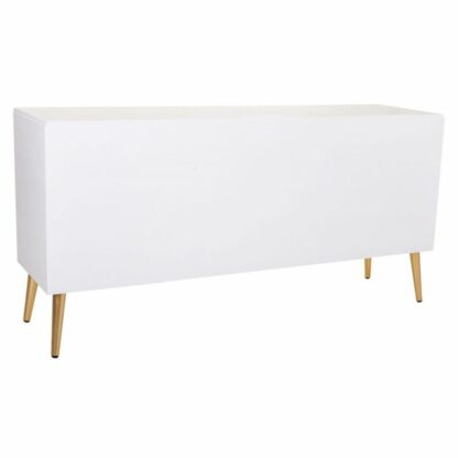 Σκευοθήκη Alexandra House Living Λευκό Χρυσό Ξύλο MDF 42 x 71 x 145 cm