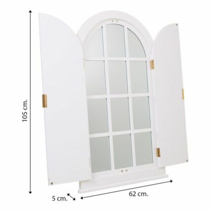 Τοίχο καθρέφτη Alexandra House Living Χρυσό Ξύλο MDF 5 x 105 x 62 cm