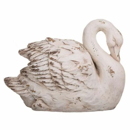 Γλάστρα Alexandra House Living Swan Fiberglass Μαγνήσιο 36 x 46 x 61 cm