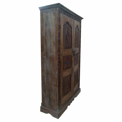 Ντουλάπι Alexandra House Living Καφέ Ανακυκλωμένο ξύλο 41 x 212 x 124 cm