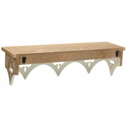 Ράφια Alexandra House Living Καφέ ξύλο ελάτου Ξύλο MDF 18 x 17 x 60 cm