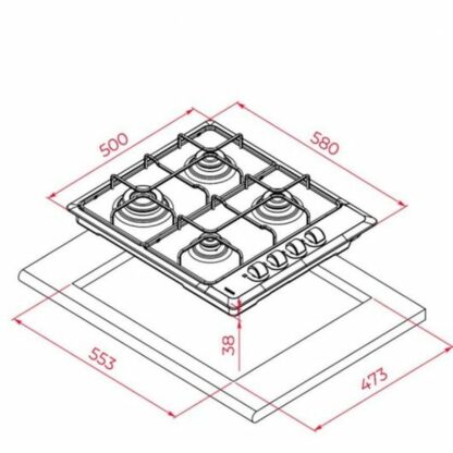 Εστία Υγραερίου Teka HLX 640