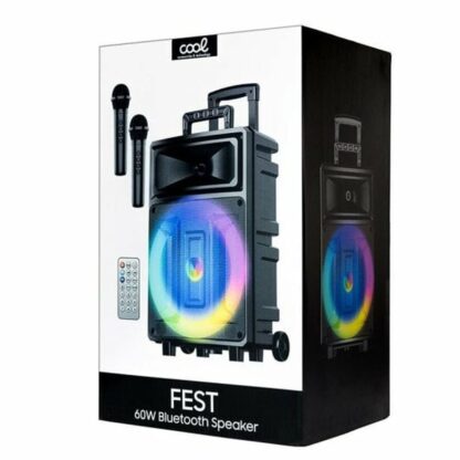 Φορητό Ηχείο BLuetooth Cool Fest Μαύρο 60 W