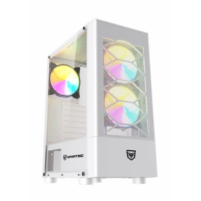 Κουτί Μέσος Πύργος ATX Nfortec Caelum RGB Λευκό