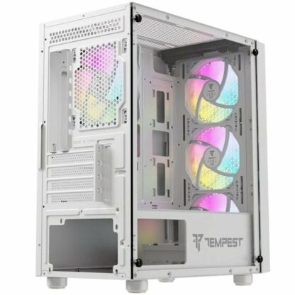 Κουτί Μέσος Πύργος ATX Tempest Rampart Λευκό