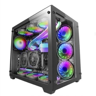 Κουτί Μέσος Πύργος ATX Sharkoon TG4 Μαύρο RGB