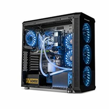 Κουτί Μέσος Πύργος ATX Nox NXHUMMERTGX RGB Μαύρο