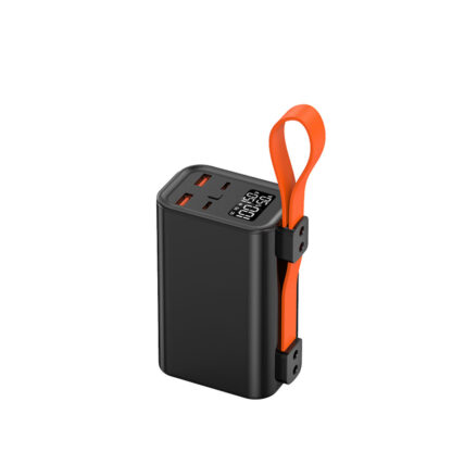 Power Bank LEOTEC LEPOW100W30K Μαύρο 30000 mAh 100 W (20 Μονάδες)