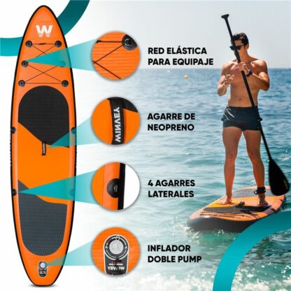 Φουσκωτή Κυματοσανίδα Paddle Surf με Αξεσουάρ Winvey SUP-O Πορτοκαλί