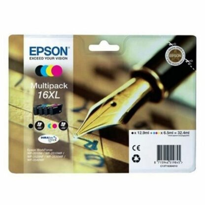 Φυσίγγιο Συμβατό Epson T16XL Μαύρο Κυανό Mατζέντα Κίτρινο