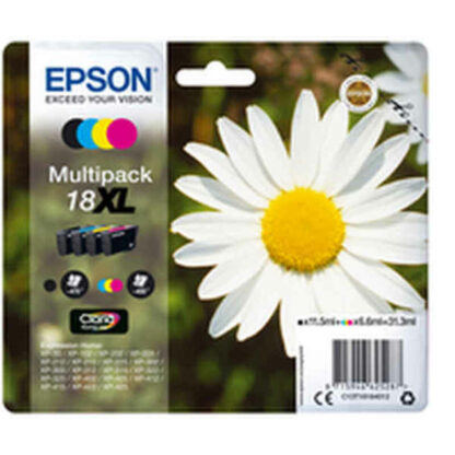 Αυθεντικό Φυσίγγιο μελάνης Epson C13T18164012 Πολύχρωμο Μαύρο/Κυανό/Ματζέντα/Κίτρινο