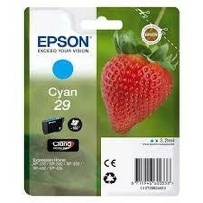 Αυθεντικό Φυσίγγιο μελάνης Epson 29 Κυανό (x10)