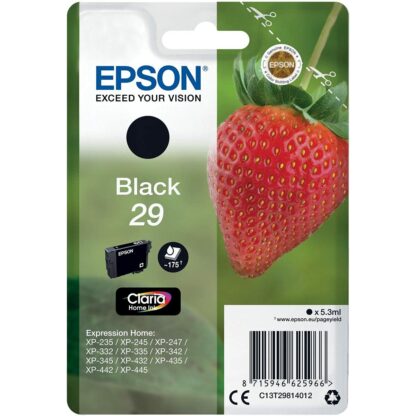 Αυθεντικό Φυσίγγιο μελάνης Epson 29 XL Μαύρο (x10)