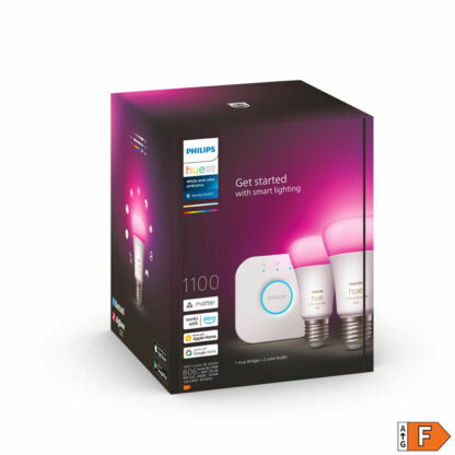 Έξυπνη Λάμπα Philips Kit de inicio E27 9 W E27 6500 K 806 lm