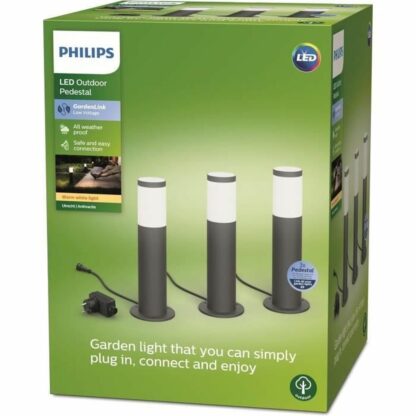 Φωτιστικό Philips Γκρι 220-240 V Θερμό Λευκό 600 lm