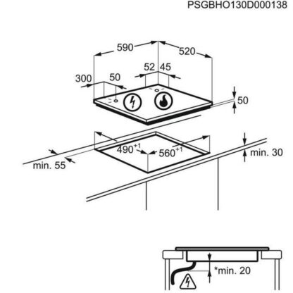 Επαγωγική Πλάκα Samsung NZ64M3NM1BB 60 cm 7200 W