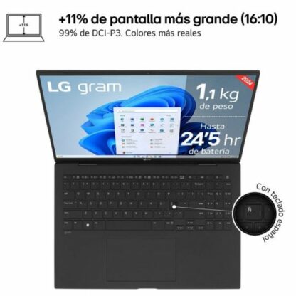 Laptop LG 16ZD90S-G.AX75B 16" Intel Core Ultra 7 155H 16 GB RAM 512 GB SSD Ισπανικό Qwerty