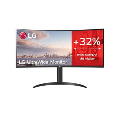 Οθόνη Gaming LG 34WP75CP-B 34" Wide Quad HD Καμπυλωτό LED