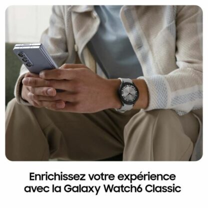 Smartwatch Samsung Galaxy Watch6 Μαύρο Ασημί 1,3" 43 mm