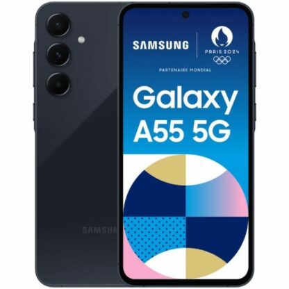 Smartphone Samsung Galaxy A55 6,6" Octa Core 8 GB RAM 128 GB Μαύρο