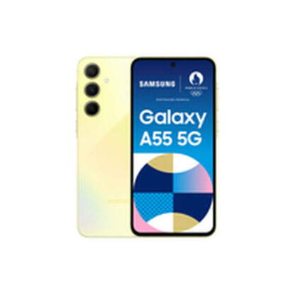 Smartphone Samsung A55 5G YELLOW 8 GB RAM 128 GB Κίτρινο Μαύρο