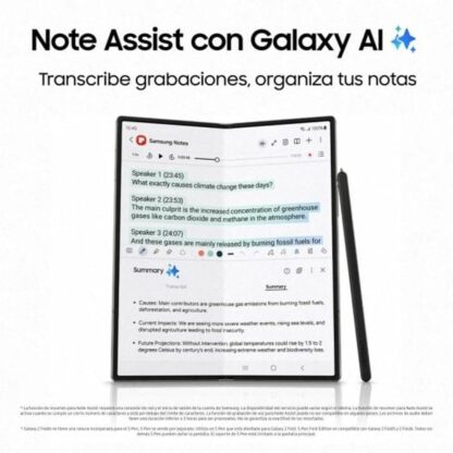 Smartphone Samsung Galaxy Z Fold6 Octa Core 1 TB Μπλε