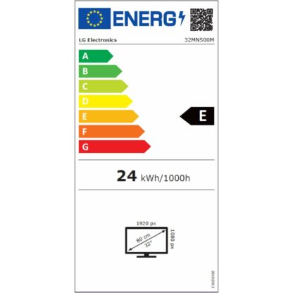 Οθόνη Gaming LG 32MN500M-B 32" Full HD IPS HDMI 31,5" Full HD LCD