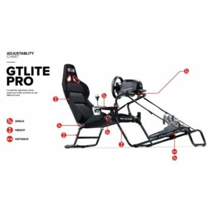 Κάθισμα Racing Next Level Racing GT Lite Pro Μαύρο