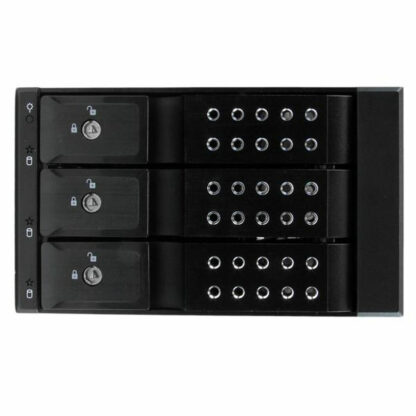 Rack Startech HSB3SATSASBA Μαύρο 3,5" φορητός