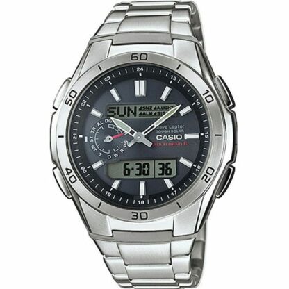 Unisex Ρολόγια Casio WVA-M650D-1AER Μαύρο Γκρι Ασημί