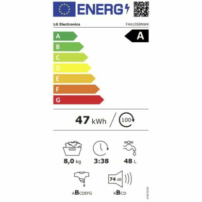 Πλυντήριο ρούχων LG 1400 rpm 8 kg