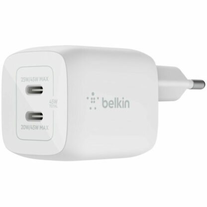 Φορτιστής Τοίχου Belkin WCH011vfWH 45 W Λευκό