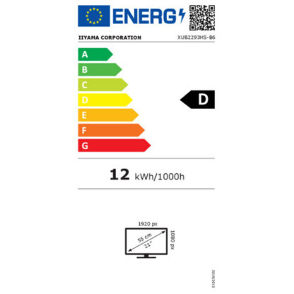 Οθόνη Iiyama XUB2293HS-B6 Full HD 22" 100 Hz