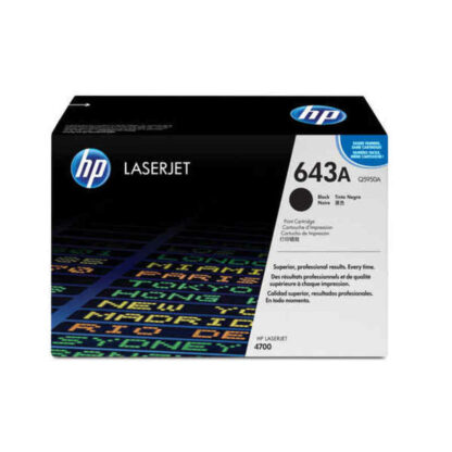 Γνήσιο Toner HP 643A Μαύρο