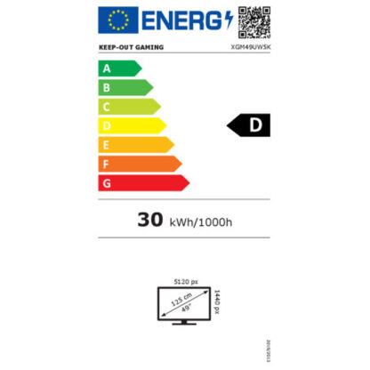 Οθόνη KEEP OUT XGM49UW5K 5K2K WUHD 49" 4 ms