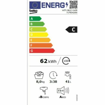 Πλυντήριο ρούχων BEKO WITV8612XW0R 1200 rpm 60 cm 8 kg