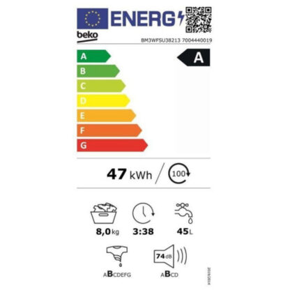 Πλυντήριο ρούχων BEKO BM3WFSU38213 60 cm 1200 rpm 8 kg