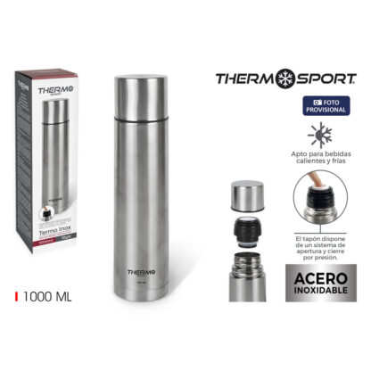 Ταξιδιωτικό θερμοστάτη ThermoSport 1 L Πολύχρωμο x6