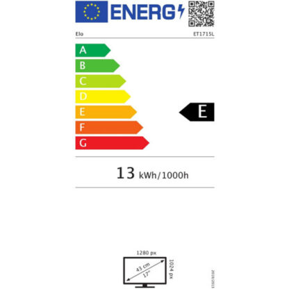 Οθόνη Elo Touch Systems E719160 17" 50-60 Hz