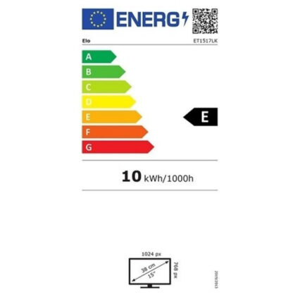 Οθόνη Elo Touch Systems ET1517L-7CWB 15" LCD 50-60 Hz