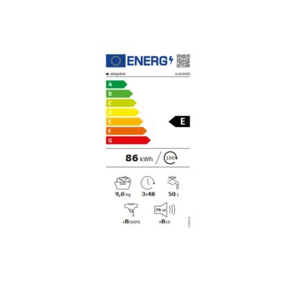 Πλυντήριο ρούχων Aspes AL9200ED 9 kg 1200 rpm