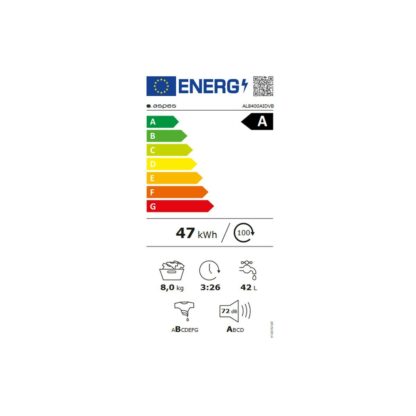 Πλυντήριο ρούχων Aspes AL8400AIDVB 60 cm 1400 rpm